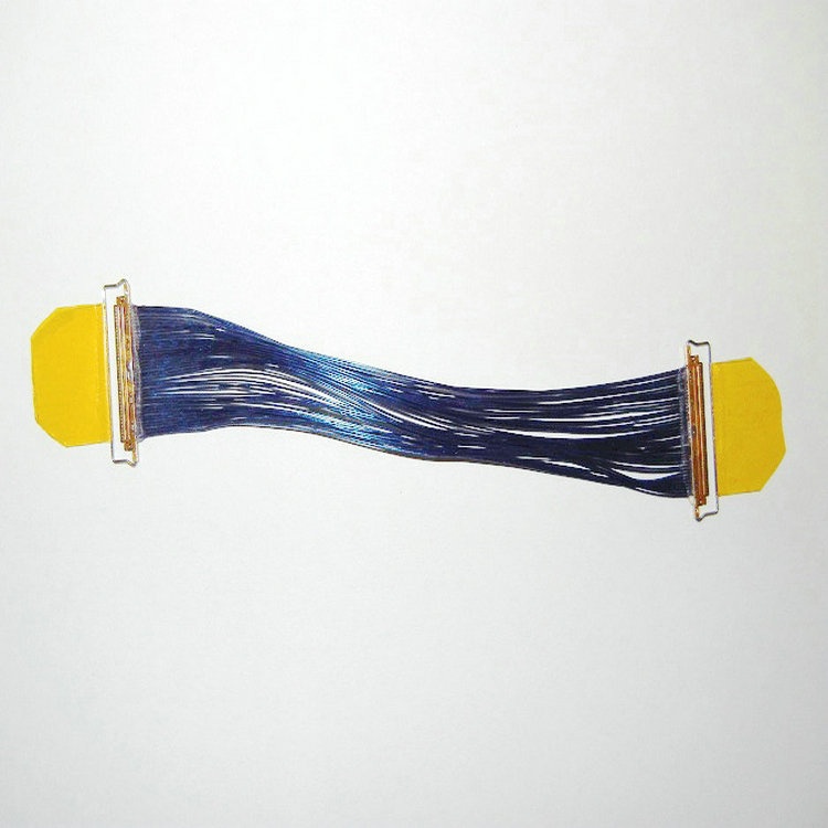 customized DF80D-50P-0.5SD(51) Fine Micro Coax cable assembly FI-SEB20P-HFE LVDS eDP cable Assembly Supplier