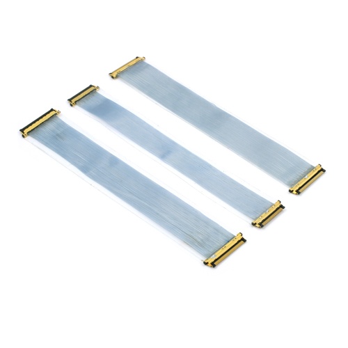 custom FX15SC-41S-0.5SV board-to-fine coaxial cable assembly I-PEX 20421-051T eDP LVDS cable assemblies factory