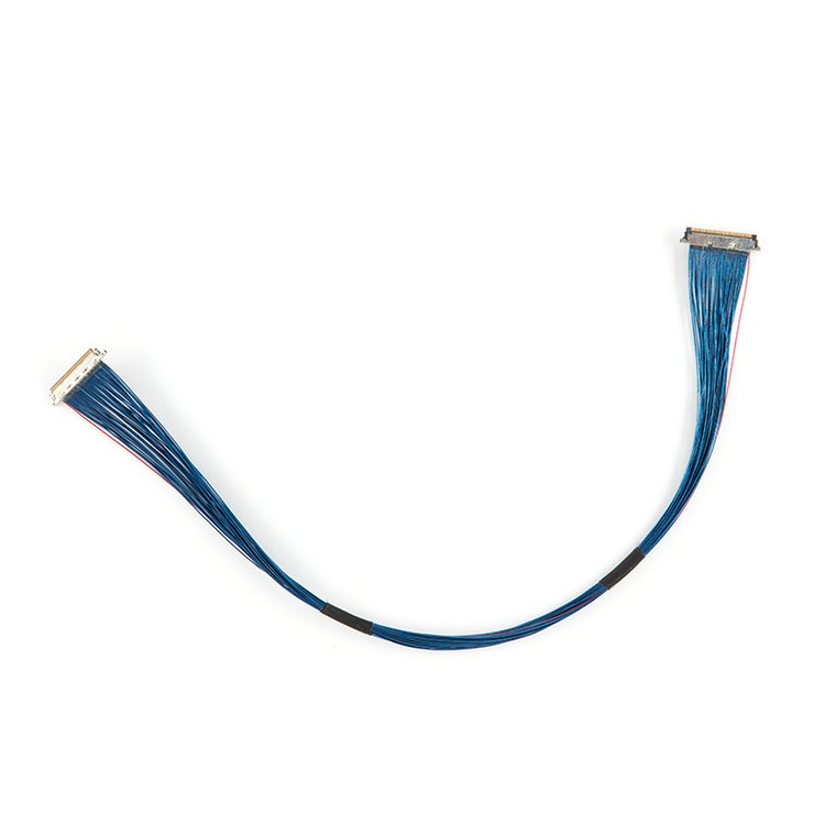 Manufactured USLS00-30-A micro coaxial connector cable assembly HJ1S050HA1R6000 LVDS cable eDP cable assembly provider