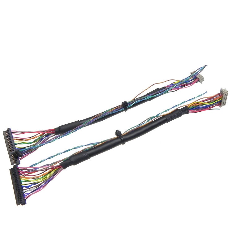 Custom I-PEX 20682-050E-02 Fine Micro Coax cable assembly FX15SC-41S-0.5SV(30) eDP LVDS cable assemblies Factory