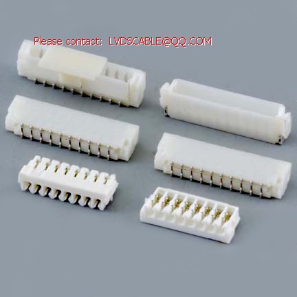 0.80mm Pitch Terminal,Housing,Wafer SMT Connector,equanl JST SUR,0.8 IDC connector