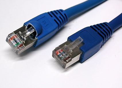 RJ45 network cables come in different lengths and colors