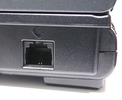 RJ11 ports on a notebook PC