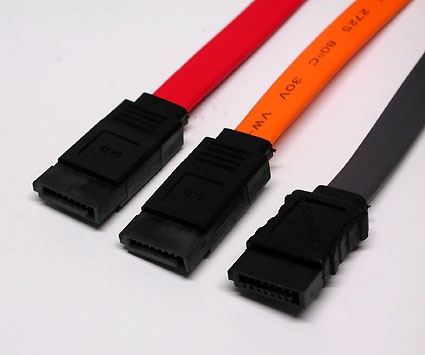 Cables come in various colors