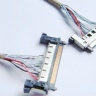 Manufactured I-PEX 2764-0501-003 thin coaxial cable assembly DF80-30S-0.5V(52) LVDS cable eDP cable Assemblies provider
