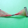 custom I-PEX 20143-050E-20F fine-wire coaxial cable assembly DF80-40P-0.5SD(51) eDP LVDS cable Assemblies provider