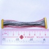 Custom I-PEX 2618-0401 Micro-Coax cable assembly DF81-30P-SHL LVDS eDP cable Assembly vendor