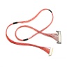 Built SSL00-20S-0500 Micro Coax cable assembly MDF76TW-30S-1H(55) LVDS cable eDP cable assemblies provider