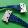 Custom FISE20C00119185 fine pitch harness cable assembly I-PEX 2764-0501-003 eDP LVDS cable Assembly factory