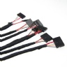 Custom I-PEX 20472-040T-20 fine pitch harness cable assembly FI-RE41HL LVDS eDP cable assembly Supplier