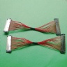 Manufactured DF81-50P-SHL(52) micro-coxial cable assembly LVC-C40LPMSG eDP LVDS cable Assemblies vendor