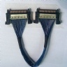 Built I-PEX 1968 fine pitch cable assembly DF36AJ-40S-0.4V(51) LVDS cable eDP cable assembly Provider