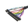 custom I-PEX 2453-0311 fine micro coax cable assembly FI-J40C2-SH-D-10000 eDP LVDS cable assemblies Factory