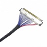 Custom I-PEX 1720-020B fine wire cable assembly I-PEX 2453-0311 LVDS eDP cable Assemblies Provider