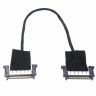 custom I-PEX 20728 Fine Micro Coax cable assembly I-PEX 2182-030-03 LVDS eDP cable assembly manufactory