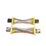 custom I-PEX 20679-030T-01 Micro Coax cable assembly DF81DJ-40P-0.4SD(51) eDP LVDS cable assemblies factory