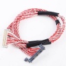 HRS DF14A-20P LVDS cable Assembly customized 44 pin LVDS cable manufacturer