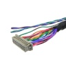 LVDS cable 50 pin customized KEL TMC21-51-1 provider LVDS cable assemblies