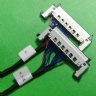 LVDS cable assemblies Custom HRS DF14-4P micro coax cable LVDS cable supplier Assemblies