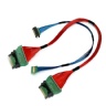 50 pin LVDS cable custom HRS DF36A-25P-SHL Provider LVDS cable assemblies
