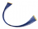 50 pin LVDS cable custom HRS DF36A-25P-SHL Provider LVDS cable assemblies