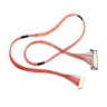 31 pin LVDS cable customized HRS DF13A-15P Vendor LVDS cable assemblies