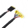 custom I-PEX 20634-212T-02 micro-coxial cable assembly I-PEX 20248-410T-F LVDS eDP cable assemblies manufacturing plant