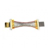 Professional LVDS cable Assemblies manufacturer DF19L-14P-1H LVDS cable I-PEX 20682-020E-02 LVDS cable Micro Coax LVDS cable