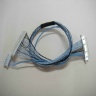 Custom LVDS cable assemblies manufacturer LVD-A30SFYG LVDS cable I-PEX 20268-014E-02H LVDS cable Micro Coax LVDS cable