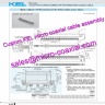 OEM ODM KEL SSL00-20L3-0500 Micro Coaxial Cable KEL USLS20-30 Micro Coaxial Cable Hitachi HD camera DI-SC120R Molex 40 pin micro-coax cable FCB-SE600 Micro Coaxial Cable