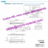 Custom KEL SSL00-30S-1500 Micro Coaxial Cable KEL SSL00-20L3-0500 Micro Coaxial Cable Sony FCB-SE600 KEL USL00-30L-C cable FCB-EV3300 Micro Coaxial Cable