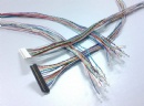 Built FI-RE41VL MFCX cable assembly DF81-40P-SHL eDP LVDS cable assemblies Factory