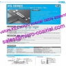 custom KEL SSL00-10L3-0500 Micro Coaxial Cable KEL XSLS00-40-B Micro Coaxial Cable Sony Color Camera Module XCL-SG510C Micro Coaxial Cable