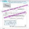 Customized KEL USL00-40L-B Micro Coaxial Cable KEL XSLS20-40-B Micro Coaxial Cable Hitachi HD camera DI-SC233 KEL 30 pin micro-coax cable FCB-ES8230 Micro Coaxial Cable