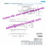 Custom KEL XSLS01-30-A Micro Coaxial Cable KEL XSL00-48L-C Micro Coaxial Cable Hitachi HD camera DI-SC221 KEL 30 pin micro-coax cable FCB-EV3300 Micro Coaxial Cable