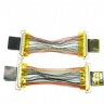 Custom I-PEX 2764-0101-003 fine micro coaxial cable assembly FI-RC3-1A-1E-15000 LVDS eDP cable Assemblies factory