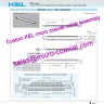 Customized KEL USL00-40L-A Micro Coaxial Cable KEL USL00-40L-C Micro Coaxial Cable Hitachi HD camera DI-SC110N-C Molex 40 pin micro-coax cable DI-SC110 Micro Coaxial Cable