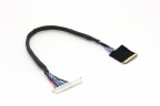 Built FX15SC-41S-0.5SH(30) thin coaxial cable assembly FI-JW30C-CGB-S1-90000 eDP LVDS cable assemblies vendor