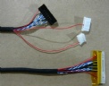 custom I-PEX CABLINE IV SGC cable assembly I-PEX 20496-050-40 LVDS eDP cable assemblies manufacturing plant