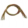 custom MDF76LBRW-30S-1H(55) Fine Micro Coax cable assembly I-PEX 20729-040E-02 eDP LVDS cable assembly manufactory