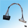 Manufactured FI-WE41P-HFE micro flex coaxial cable assembly FX16-31P-0.5SD LVDS eDP cable assemblies provider