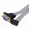 IDC Scoket to D-SUB with Hood cables,Flat Ribbon Cable