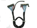 Built I-PEX 20340 micro-coxial cable assembly SSL01-10L3-1000 LVDS eDP cable Assemblies manufacturer