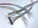 Built FI-RE31-30HL-AM micro coaxial connector cable assembly I-PEX CABLINE-VS II eDP LVDS cable Assemblies Provider