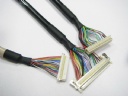 LVDS wiring,UL20276 LVDS Cables,DF20A-50DS-1C TO HS100-L30N,UL2464 Cable