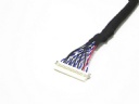 Custom I-PEX 3427-0401 micro-miniature coaxial cable assembly FI-RE41S-HF-R1500 LVDS cable eDP cable Assemblies Vendor