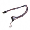 Built I-PEX 20345-040T-32R Micro-Coax cable assembly I-PEX 3400-0402-1 LVDS eDP cable assembly Manufacturer