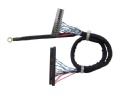 Manufactured I-PEX 20830-R26T-30 MCX cable assembly FI-W5P-HFE LVDS eDP cable Assembly Vendor