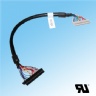 Built FI-S10P-HFE-E1500 micro coax cable assembly I-PEX 2574-1403 eDP LVDS cable assemblies provider