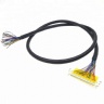 customized I-PEX 20327 Micro Coaxial cable assembly 2023308-3 LVDS eDP cable assemblies factory